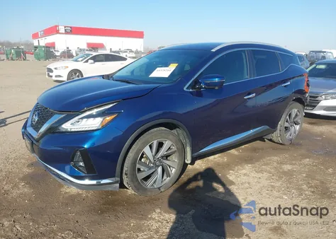 2019 Nissan Murano Sl z USA, uszkodzony, nr VIN 5N1AZ2MS3KN133919
